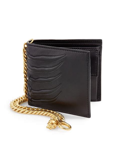 alexander mcqueen wallet on chain|alexander mcqueen wallets on sale.